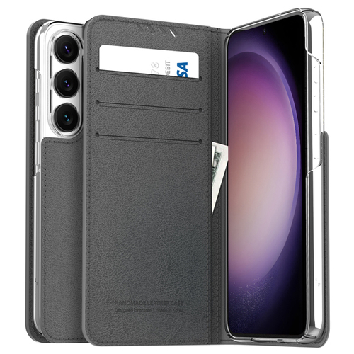 Araree | Mustang Diary Case | Galaxy S23 - Charcoal Grey