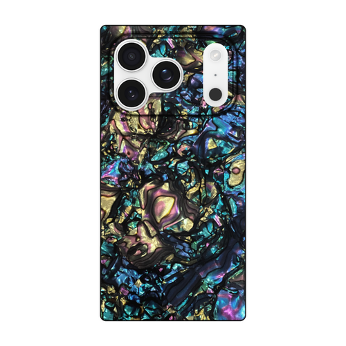 Flaunt Square Abalone Shell MagSafe Case for  iPhone 17 Pro