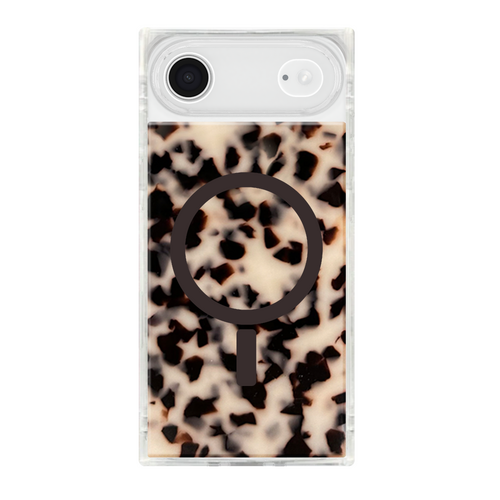 Flaunt Square Blonde Tortoise Shell MagSafe Case for iPhone 17 Air