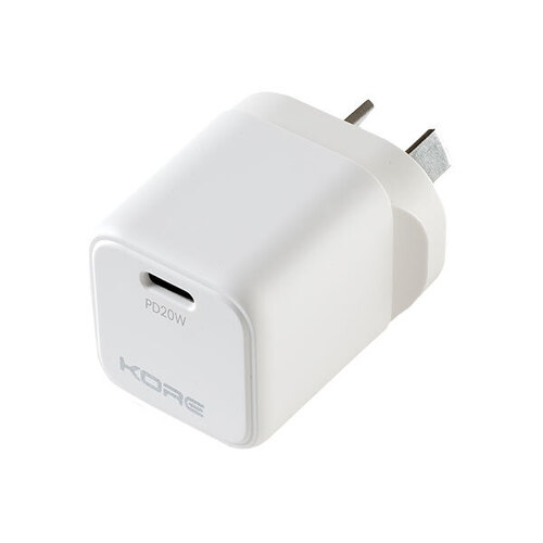 Kore | Wall Charger | 20W Single USB-C Port