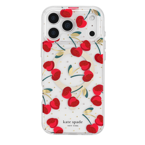 Kate Spade Cherry Dot MagSafe Case for iPhone 17 Pro Max