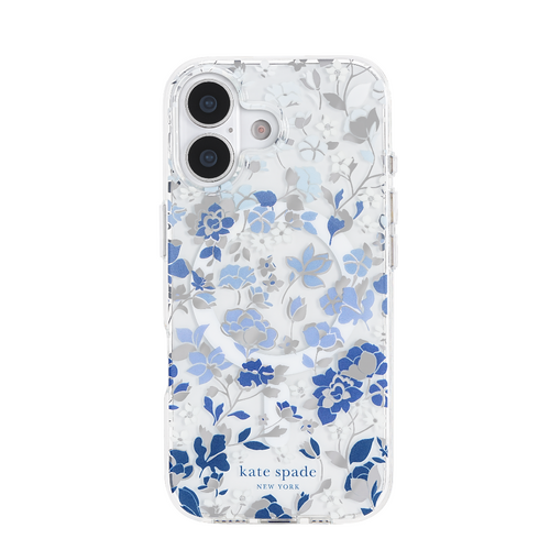 Kate Spade Flowerbed Blue MagSafe Case for iPhone 17