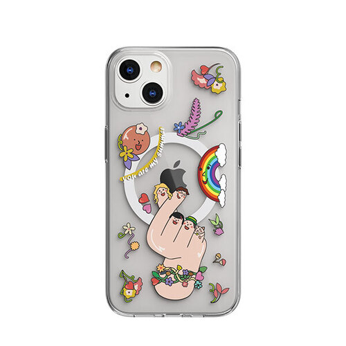 Mageasy | MaGlamour Magnetic Case | iPhone 13 - Clear