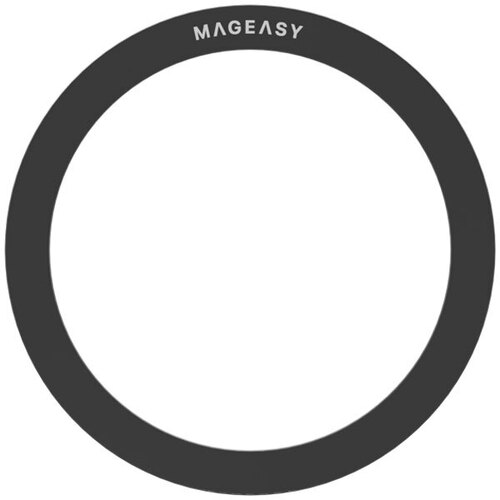 Mageasy | Hoops | MagSafe Adhesive Ring - Black