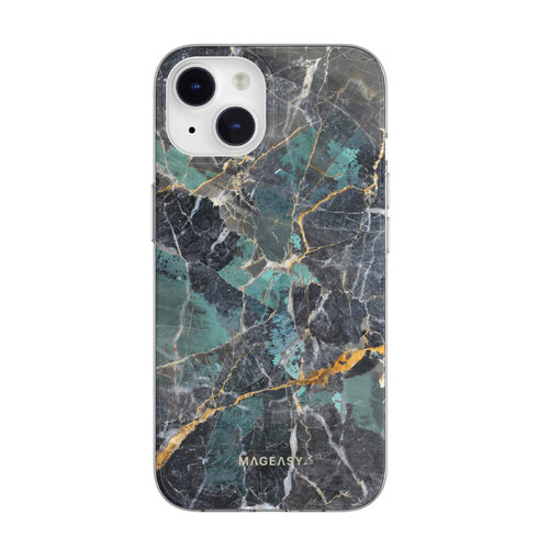 Mageasy | Marble Case | iPhone 14 - Green