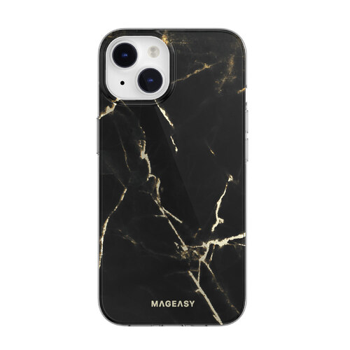 Mageasy | Marble Case | iPhone 14 - Black