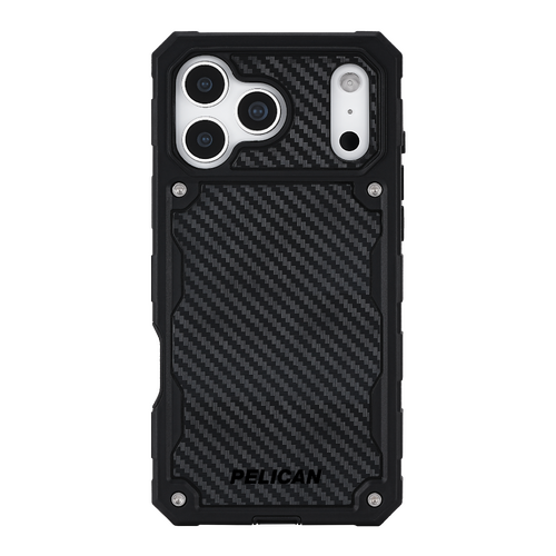 Pelican Shield MagSafe Case with Holster for iPhone 17 Pro Max - Carbon Fiber
