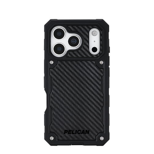 Pelican Shield MagSafe Case with Holster for iPhone 17 Pro - Carbon Fiber