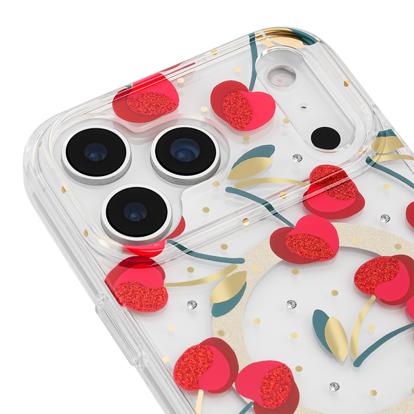 Kate Spade Cherry Dot MagSafe Case for iPhone 17 Pro Max – Techaholic